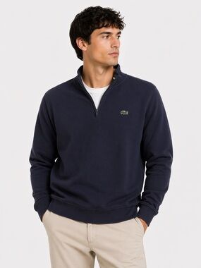 Lacoste Quarter-Zip Pullover